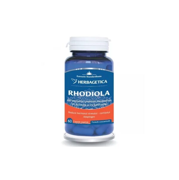Rhodiola, 60 Capsule, Herbagetica