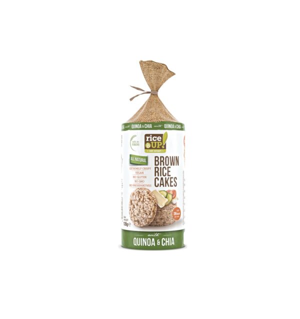 Rondele din Orez cu Chia si Quinoa, 120 g, RiceUP!