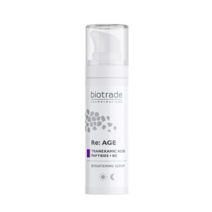 Ser de Fata Iluminator cu Acid Tranexamic, Peptide + B3 Re:AGE, 30 ml, Biotrade