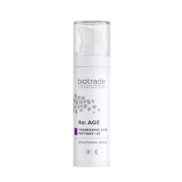 Ser de Fata Iluminator cu Acid Tranexamic, Peptide + B3 Re:AGE, 30 ml, Biotrade