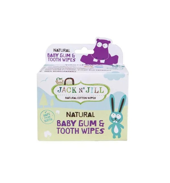 servetele-umede-din-bumbac-pentru-dinti-si-gingii-100-naturale-25-bucati-jack-n-jill-O31793-farmacia-morpheus Servetele Umede din Bumbac pentru Dinti si Gingii 100% Naturale, 25 Bucati, Jack N Jill