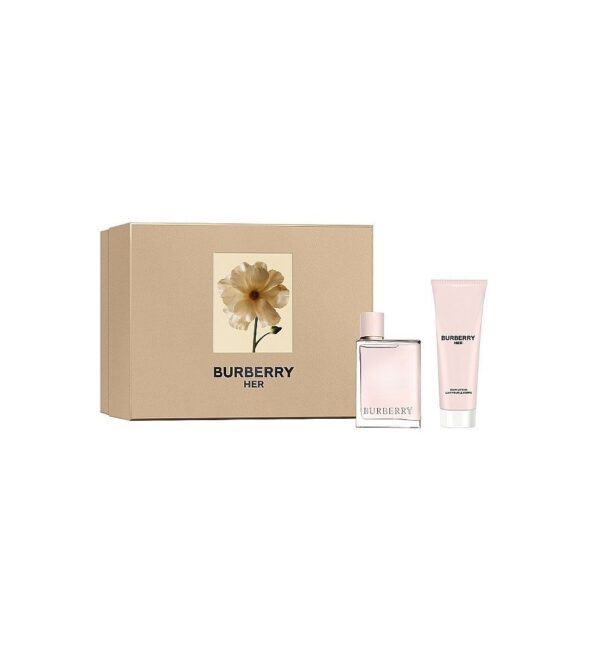 Set Cadou Apa de Parfum + Lotiune de Corp pentru Femei, Her, Burberry