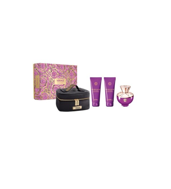 Set Cadou Apa de Parfum pentru Femei, Dylan Purple, Versace