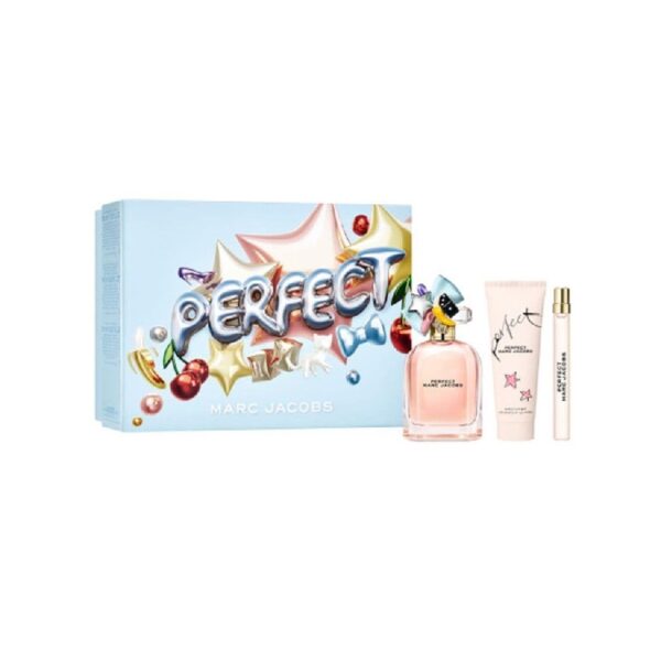Set Cadou pentru Femei, Perfect Eau de Parfum, 100ml, 3 Bucati, Marc Jacobs
