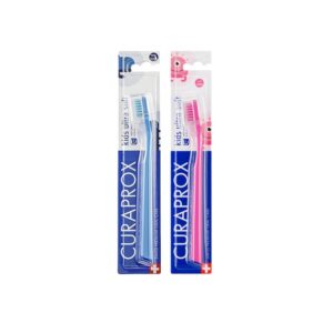 set-periute-de-dinti-manuale-cs-5500-kids-peri-foarte-moi-albastru-roz-curaprox-O40803-farmacia-morpheus Set Periute de Dinti Manuale, CS 5500 Kids, Peri Foarte Moi, Albastru/roz, Curaprox