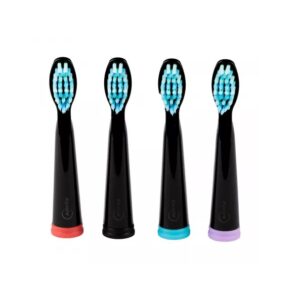 Set Rezerve pentru Periuta de Dinti Sonica AT 22 Black Edition, 4 Bucati, Alinty