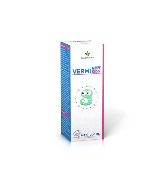 Sirop pentru Copii VermiBleu Kids, 200 ml, Bleu Pharma