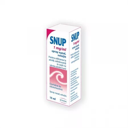 Snup Spray Nazal, Solutie, 1 mg/ml, 15 ml, Stada