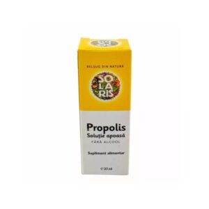 Solutie Apoasa de Propolis Fara Alcool, 20 ml, Solaris