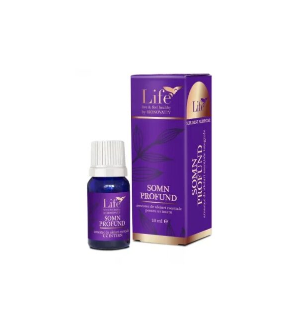 Somn Profund, Amestec de Uleiuri Esentiale, 10 ml, Bionovativ