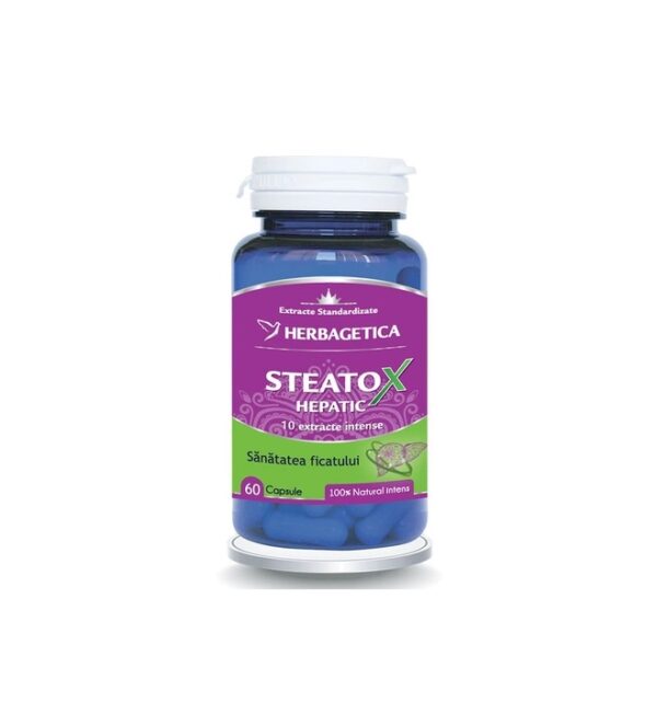 Steatox Hepatic, 60 Capsule, Herbagetica