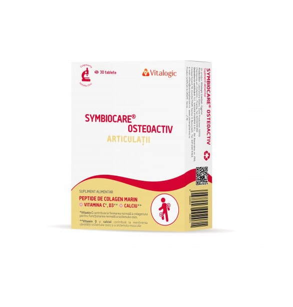Symbiocare Osteoactiv, 30 Comprimate, Vitalogic