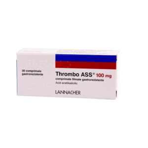Thrombo ASS 100 mg, 30 Comprimate Gastrorezistente, Gerot Lannacher