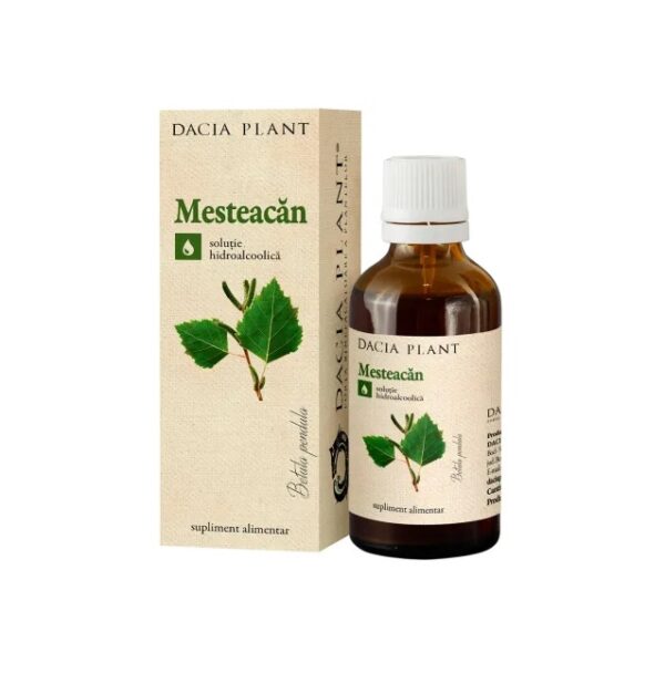 Tinctura de Mesteacan, 50 ml, Dacia Plant