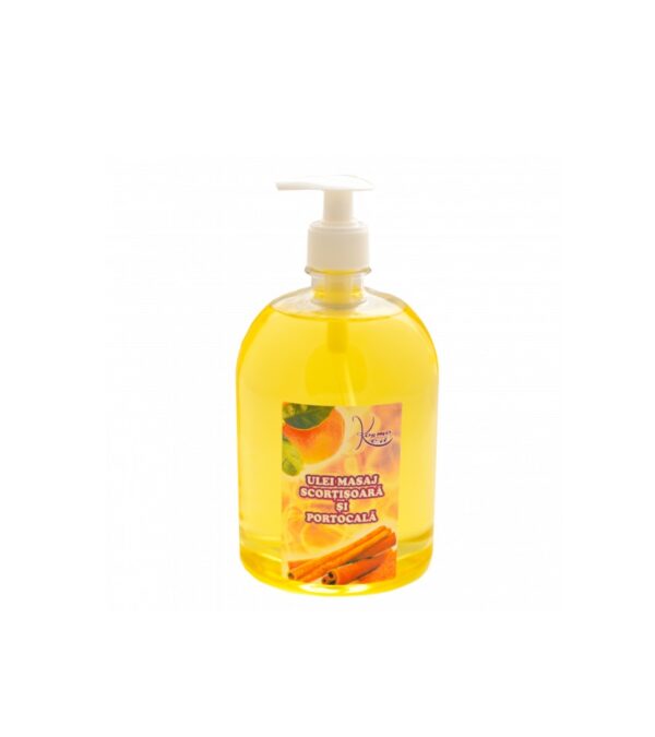 Ulei de Masaj cu Scortisoara si Portocala, 1000 ml, Kosmo Line