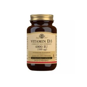 Vitamin D3 4000IU, 60 Capsule, Solgar