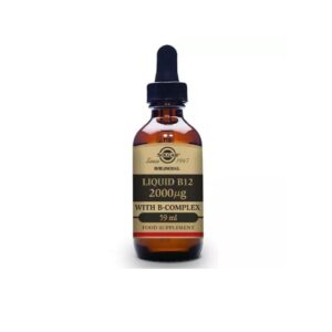 Vitamina B12 Lichida Sublinguala 2000mcg, 59 ml, Solgar