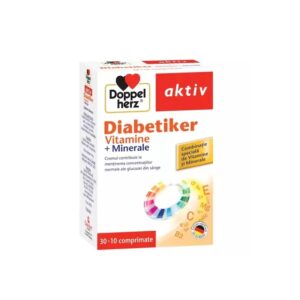 Vitamine si Minerale Diabetiker Aktiv, 30 + 10 Comprimate, Doppelherz