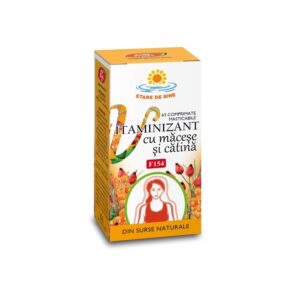 Vitaminizant cu Macese si Catina, F154, 63 Capsule, Fares