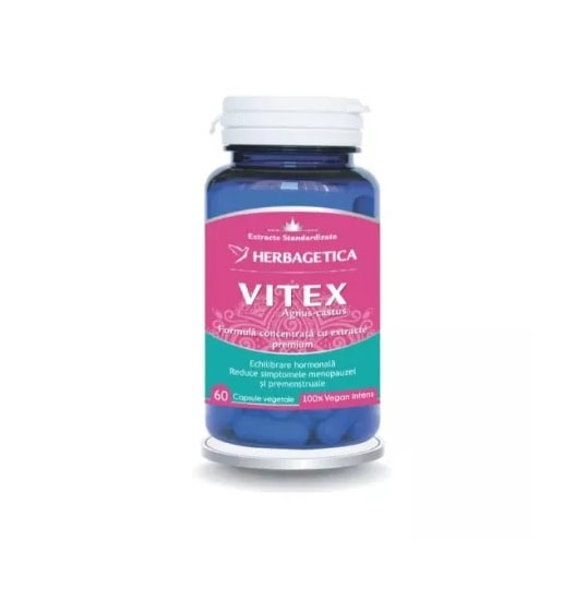 Vitex Zen Forte, 60 Capsule, Herbagetica