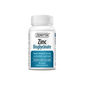 Zinc Bisglycinate, 60 Capsule, Zenyth