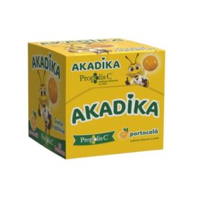 Acadele cu Propolis C si Portocala Akadika, 50 Bomboane, Fiterman