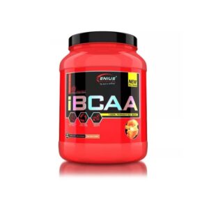 Aminoacizi Esentiali cu Aroma de Piersici tip Pudra iBCAA, 450 g, Genius Nutrition