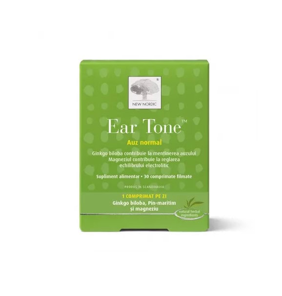 Auz Normal Ear Tone, 30 Comprimate Filmate, New Nordic