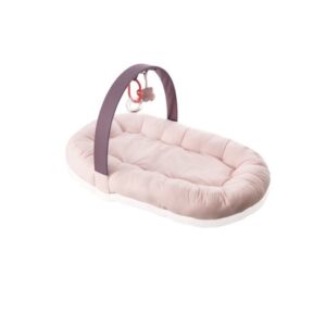 Babynest cu Bara de Jucarii, Somon, BabyJem