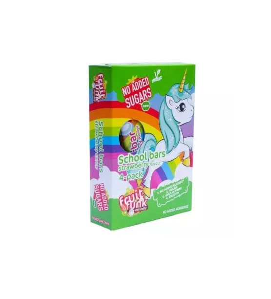 Batoane din Fructe cu Capsune Unicorn, 80 g, FruitFunk