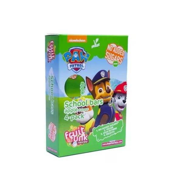 Batoane din Fructe cu Mere Paw Patrol, 80 gr, FruitFunk