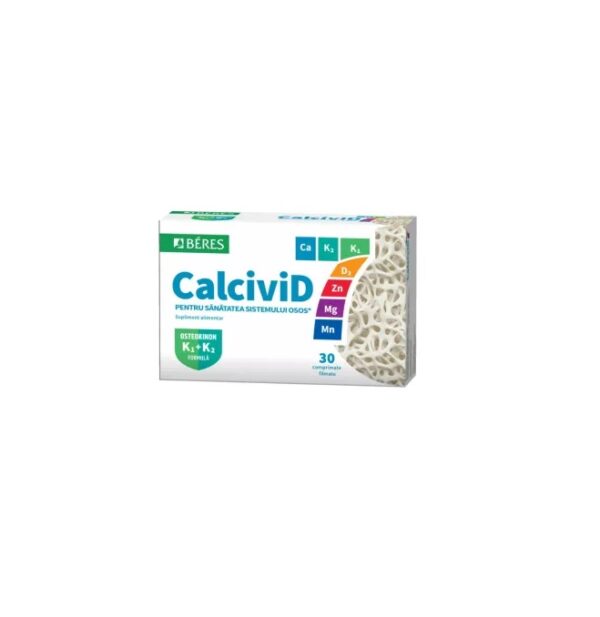 Calcivid7, 30 Comprimate Filmate, Beres Pharmaceuticals