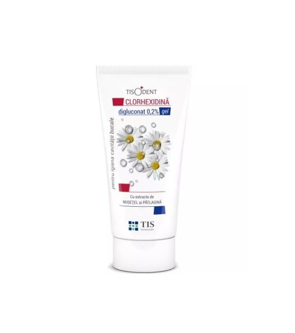 clorhexidina-gel-pentru-igiena-bucala-tisodent-50-ml-tis-farmaceutic-O19247-farmacia-morpheus Clorhexidina Gel pentru Igiena Bucala Tisodent, 50 ml, Tis Farmaceutic