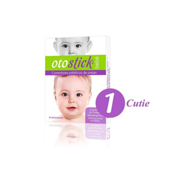Corectoare Estetice pentru Urechi Clapauge, 0-3 Luni, 8 Bucati, Otostick