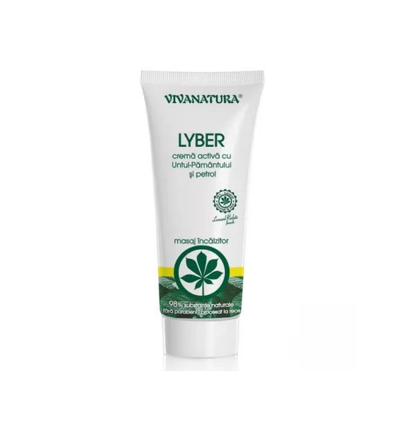 Crema Activa cu Untul-Pamantului si Petrol Lyber, 75 ml, Vivanatura