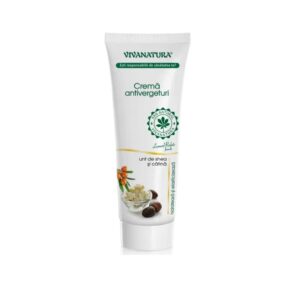 Crema Antivergeturi cu Unt de Shea si Catina, 250 ml, Vivanatura