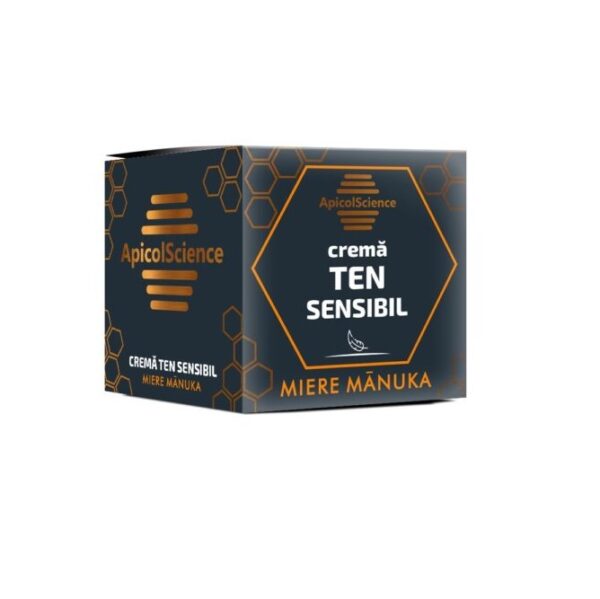 Cremă de Manuka, Ten Sensibil, 50 ml, Apicol Science