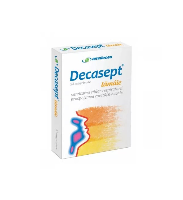 Decasept Lamaie, 24 Comprimate, Amniocen