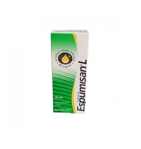 Espumisan L, 40 mg/ml Picături Orale, Emulsie, 30 ml, Berlin-Chemie Ag