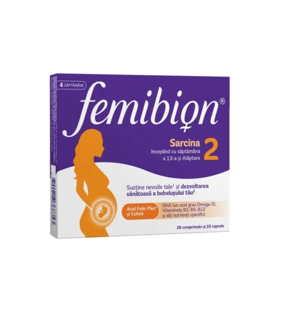Femibion 2, 28 Comprimate+28 Capsule, Procter&Gamble