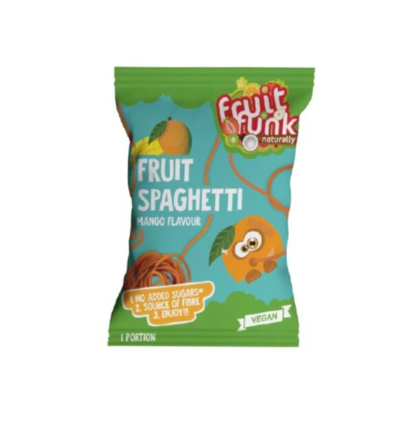 Fruit Spaghetti cu Mango, 100 g, Fruitfunk