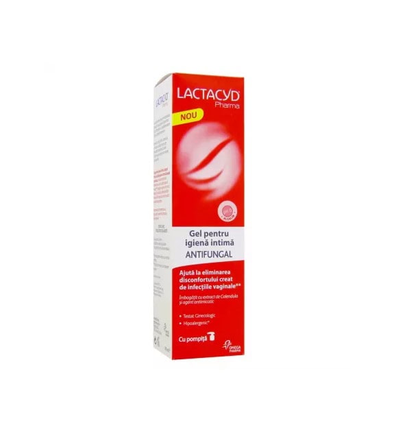 Gel pentru Igiena Intima Antifungical Lactacyd, 250 ml, Perrigo