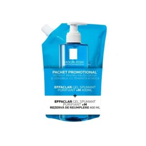gel-spumant-purifiant-m-400-ml-rezerva-de-reumplere-400-ml-la-roche-posay-O41209-farmacia-morpheus Gel Spumant Purifiant +M 400 ml + Rezerva De Reumplere 400 ml, La Roche-Posay