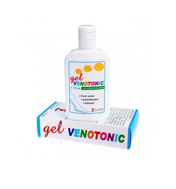 Gel Venotonic, 175 ml, Elidor