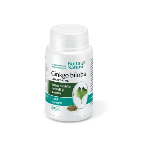 ginkgo-biloba-extract-60-mg-30-capsule-rotta-natura-O05101-farmacia-morpheus Ginkgo Biloba Extract, 60 mg, 30 Capsule, Rotta Natura