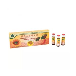 Ginkgo Biloba Ginseng si Royal Jelly, 10 Fiole, Yongkang International China