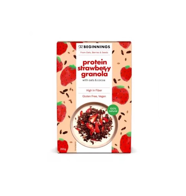 granola-cu-capsuni-200-g-the-beginnings-O41204-farmacia-morpheus Granola cu Capsuni, 200 g, The Beginnings
