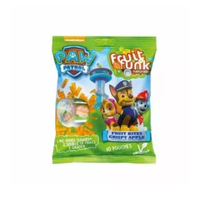 Gustare din Fructe cu Mere Paw Patrol, 10x10 g, FruitFunk