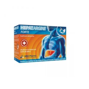 Hepatargine Forte, 20 Plicuri, MBA Pharma