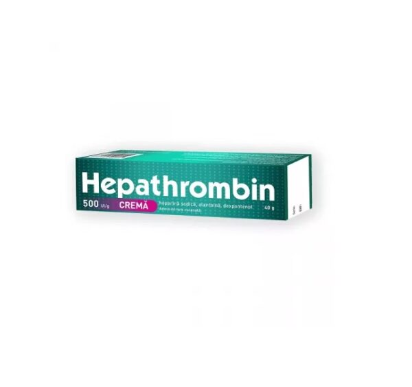 Hepathrombin Crema, 500UI/g, 40 g, Hemofarm
